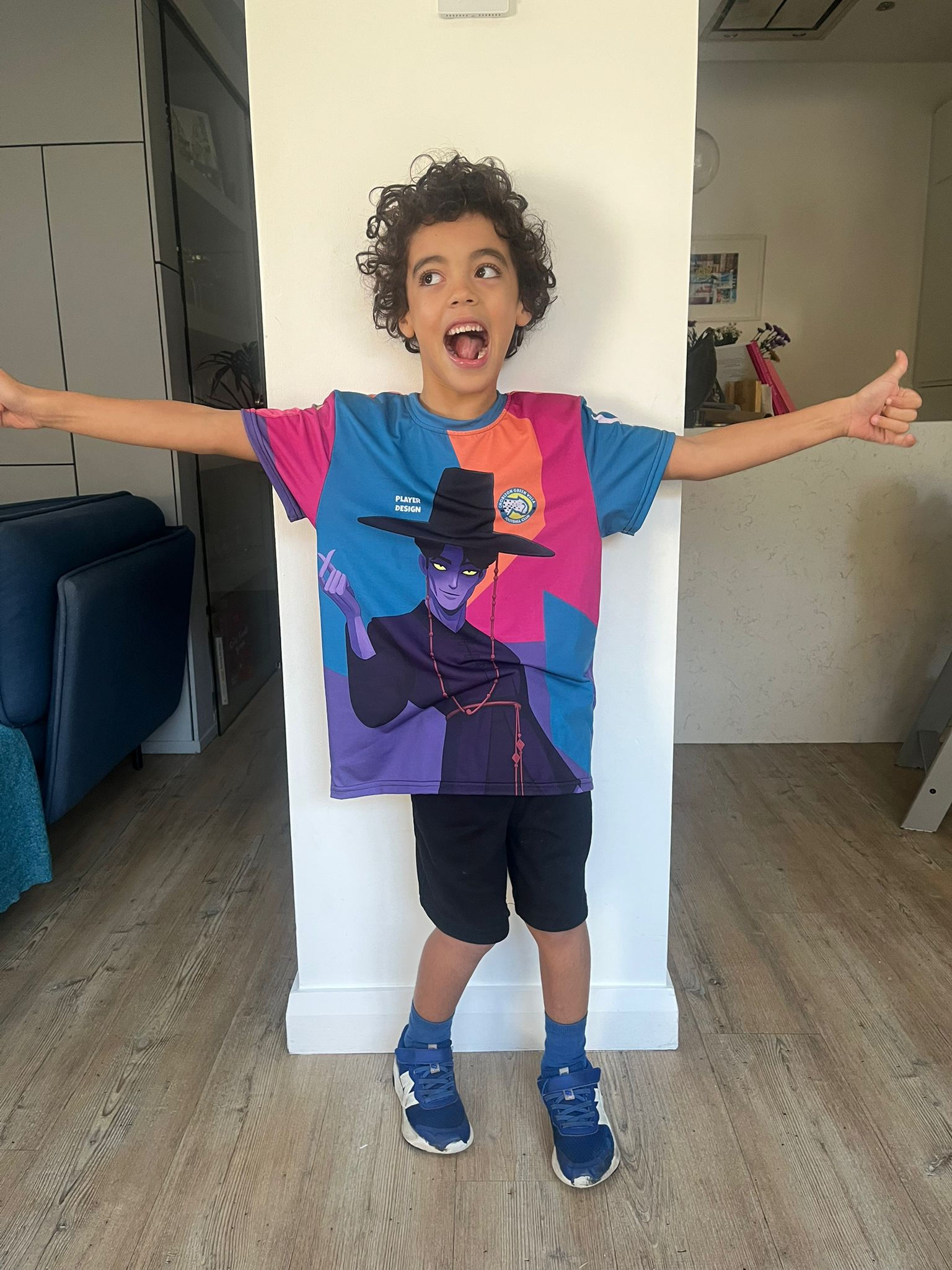 Kids Player Design Tee - Xander