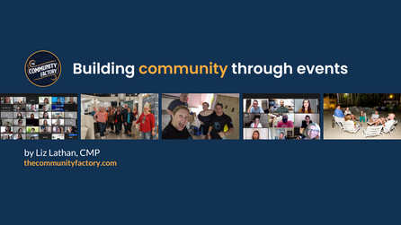 Building community through events