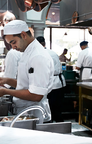 Chefs en acción