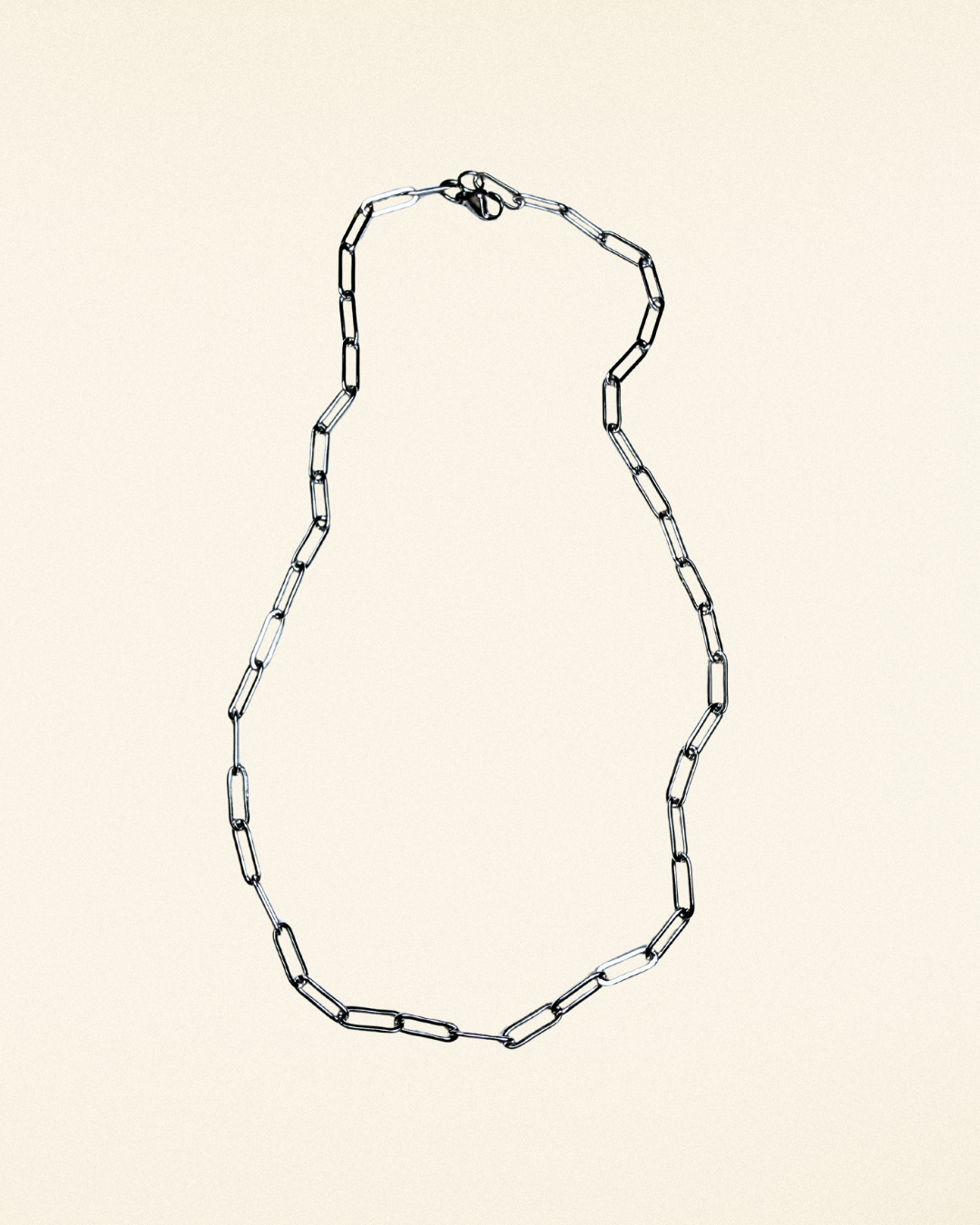 Silver Paperclip Chain