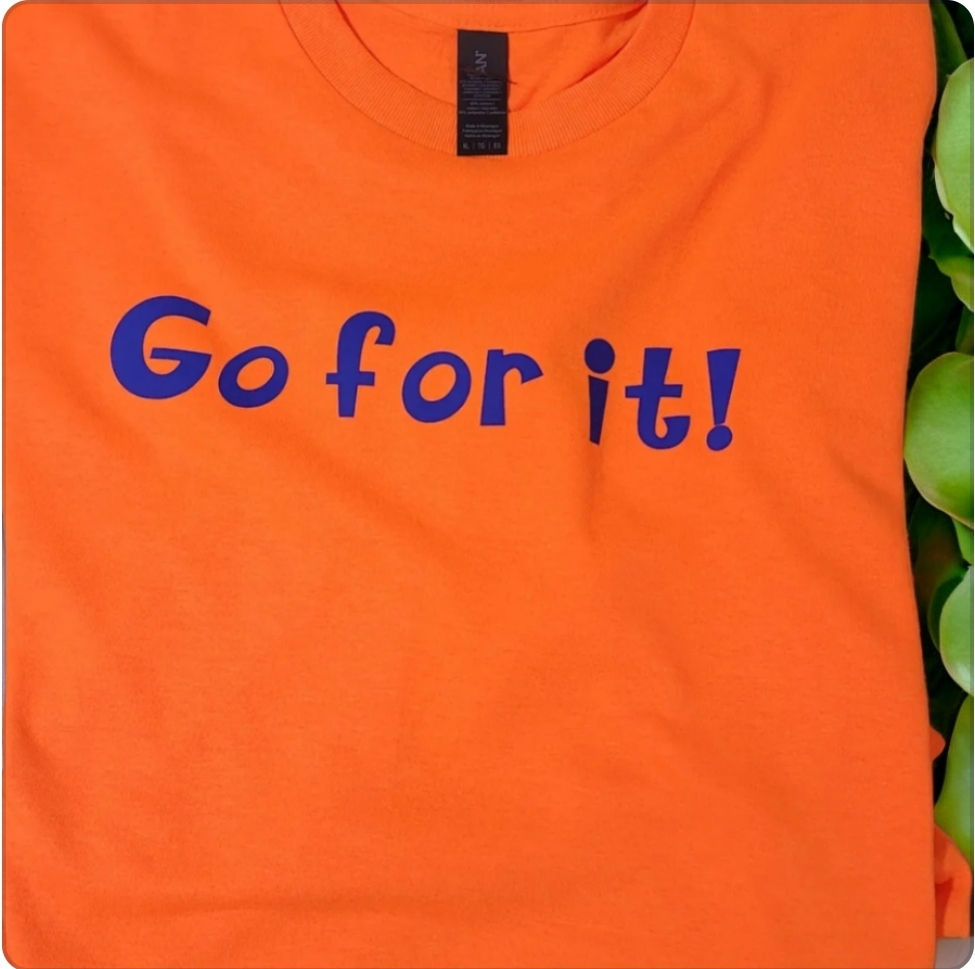 Retro T-shirt go for it XL