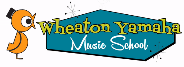 Logo Wheaton Yamaha Music School Piano Guitar