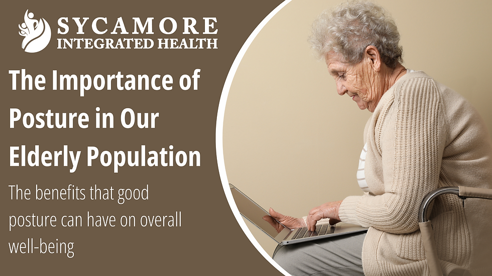 The Importance of Posture in Our Elderly Population