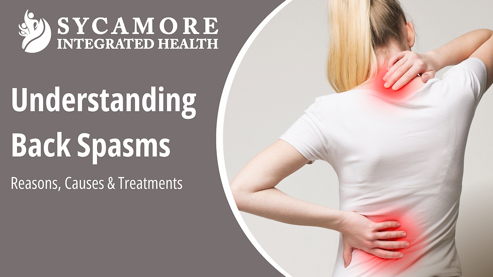 Understanding Back Spasms: Reasons, Causes & Treatments