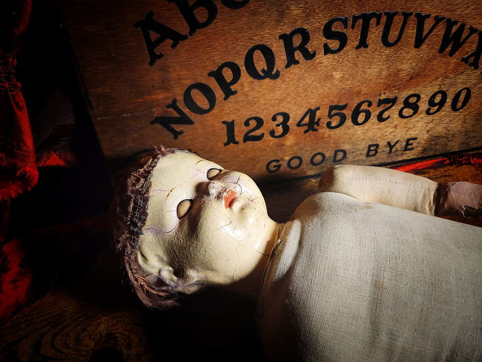 Thumbnail: Music box creepy antique doll