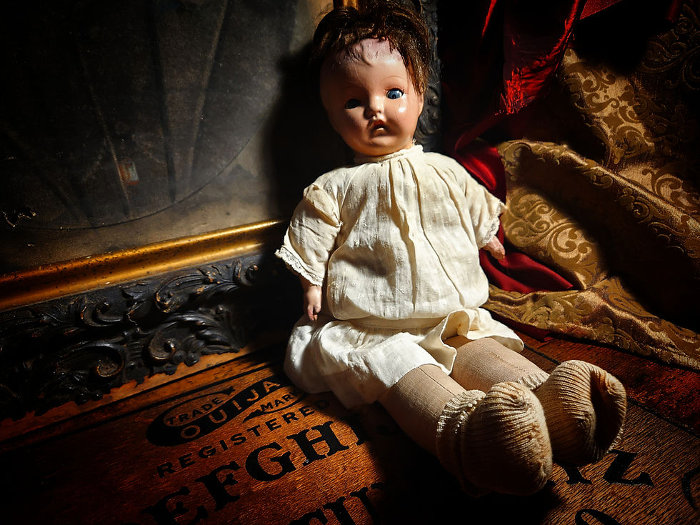 Thumbnail: Horrifying Helen - Vintage Composition Doll