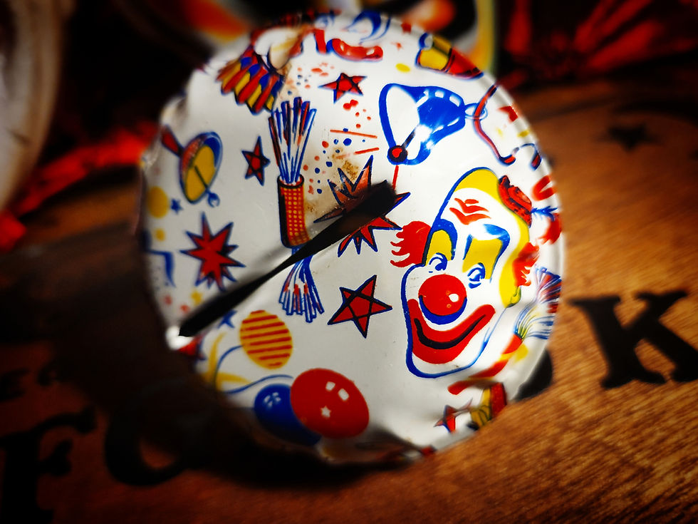 Thumbnail: Clown Tin Litho Noise Maker