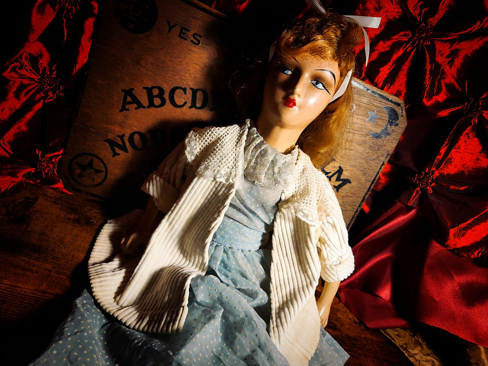 Vintage Boudoir Doll