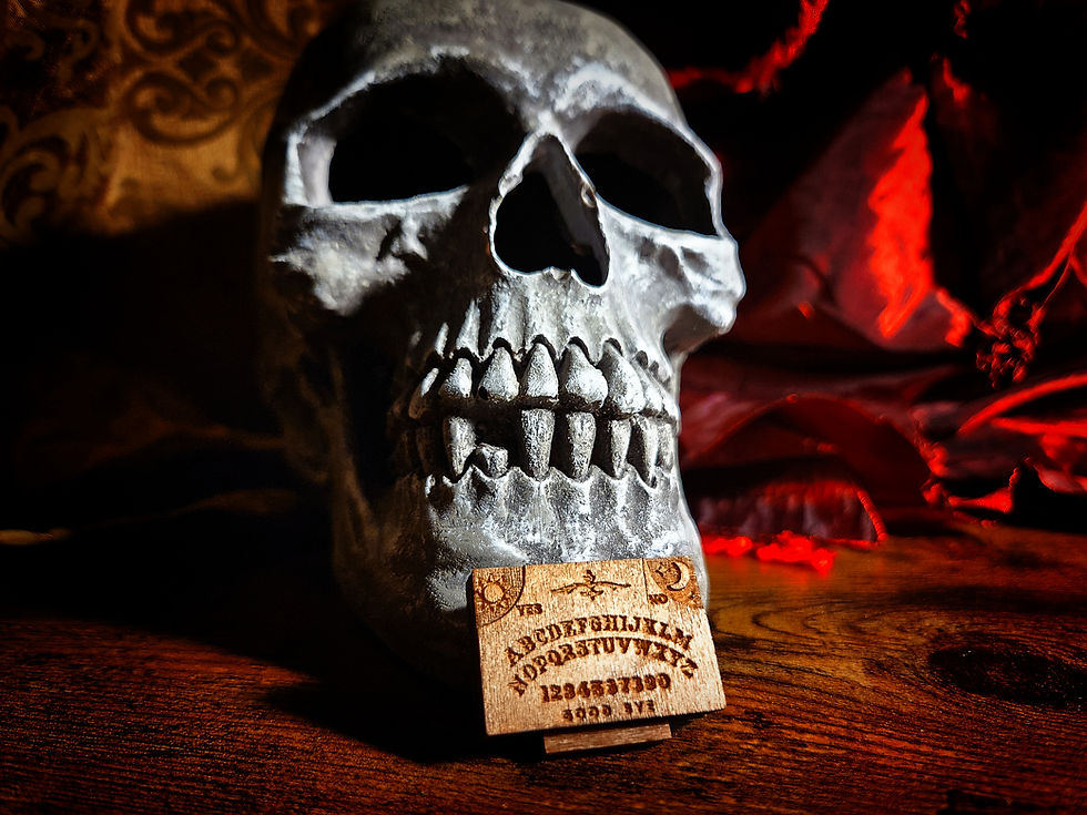 Thumbnail: Small wooden Ouija board little