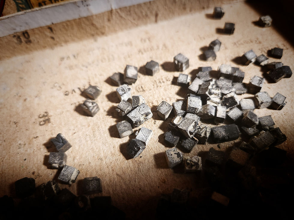 Thumbnail: The Excelsior Printer Stamp Kit lettering