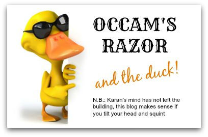 Occam's Razor & The Duck