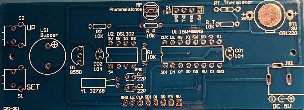 Miniaturbild: Digitale Uhr mit Wecker Funktionzum selber löten und bauen