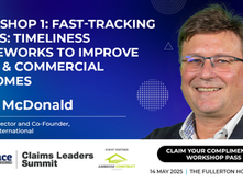 Insights from The Bridge interactive workshop on ‘timeliness frameworks” at the Claims Leadership Summit in Sydney May 14th. How the workshop participants viewed their current claims performance?