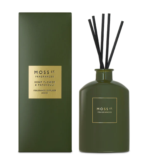 Moss St. Hemp Flower & Patchouli Diffuser 300ml