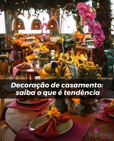 Decoração de casamento