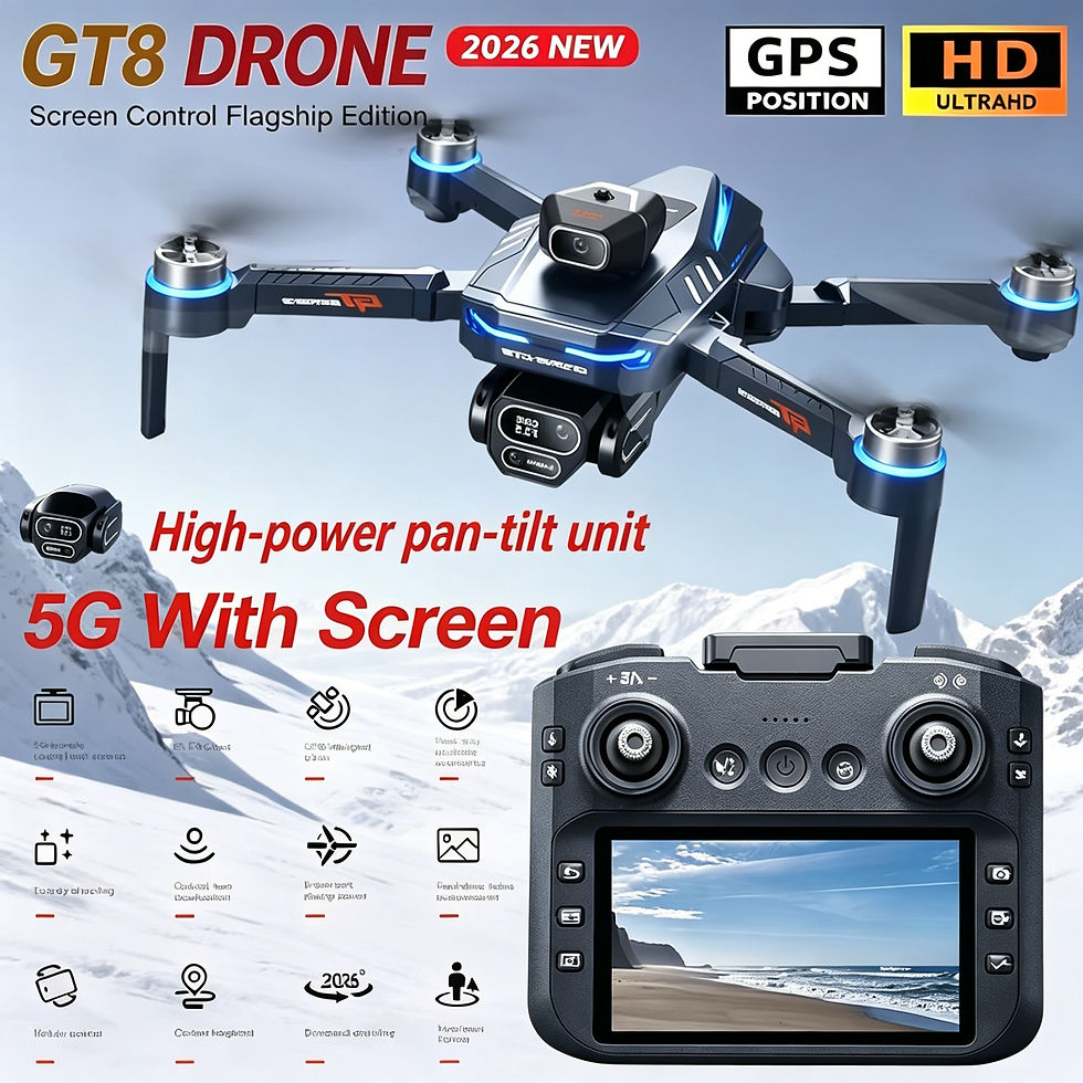 Miniatura: New Professional GT8 Drone with 8K Camera 5G WIFI FPV UAV Screen Remote Control 