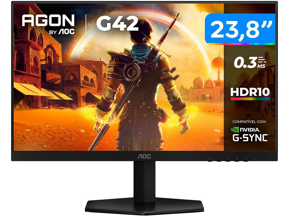 Miniatura: AOC Gaming Monitor 24G42HE 23.8" FHD 200Hz IPS 0.3ms HDMI DisplayPort NVIDIA G-S