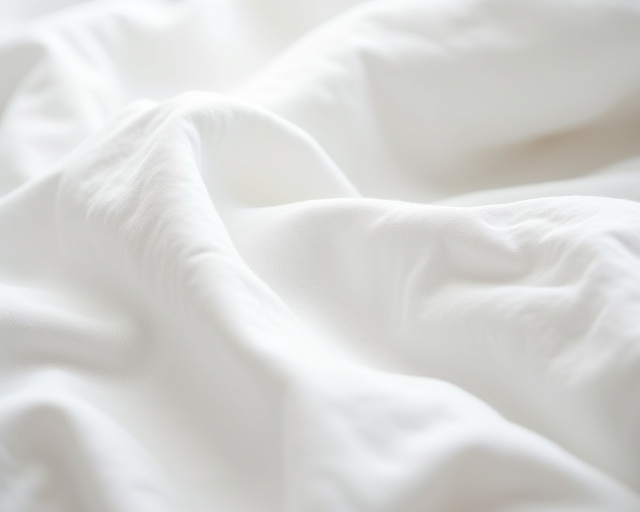 Cotton sheet texture detail
