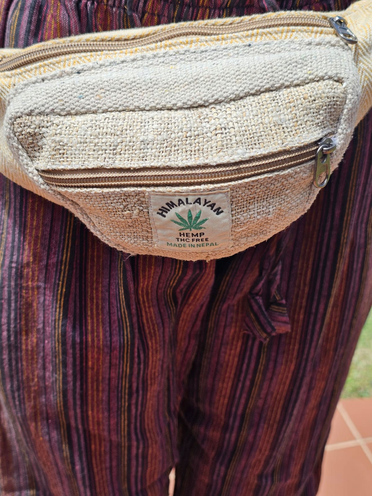 Himalayan Hemp Crossbody Bag – Made in Nepal