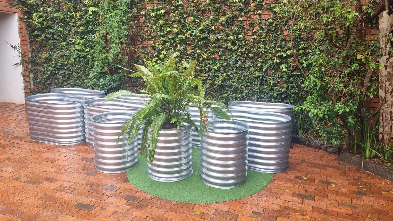 Galvanised Steel Planters – Durable & Stylish