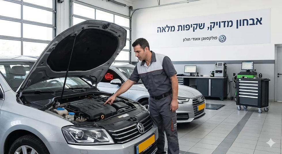 פולקסווגן אאודי חולון | מוסך מורשה לכל סוגי ומותגי הרכב