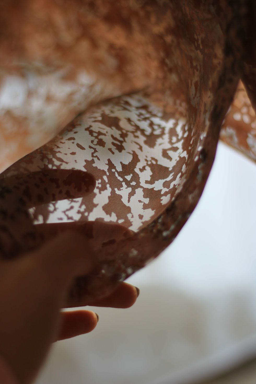 Küçük resim: Terracotta Transparan Masa Örtüsü