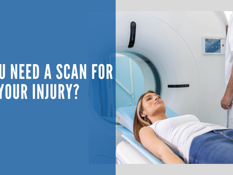 Do you need a scan for your injury?