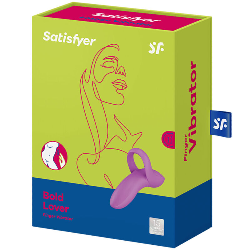 Thumbnail: Satisfyer - Bold Lover Finger Vibrator in Pink