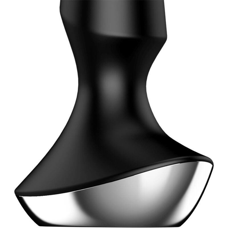 Thumbnail: SATISFYER - PLUG ILICIOUS 2 PLUG VIBRATOR BLACK close up of sex toy