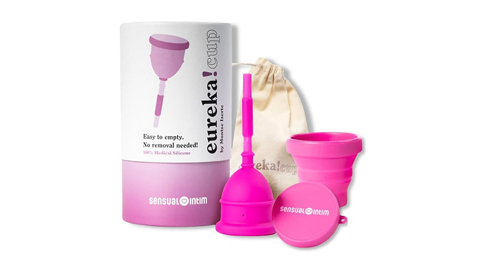 Eureka! Cup - Self-emptying menstrual cup (M Size)