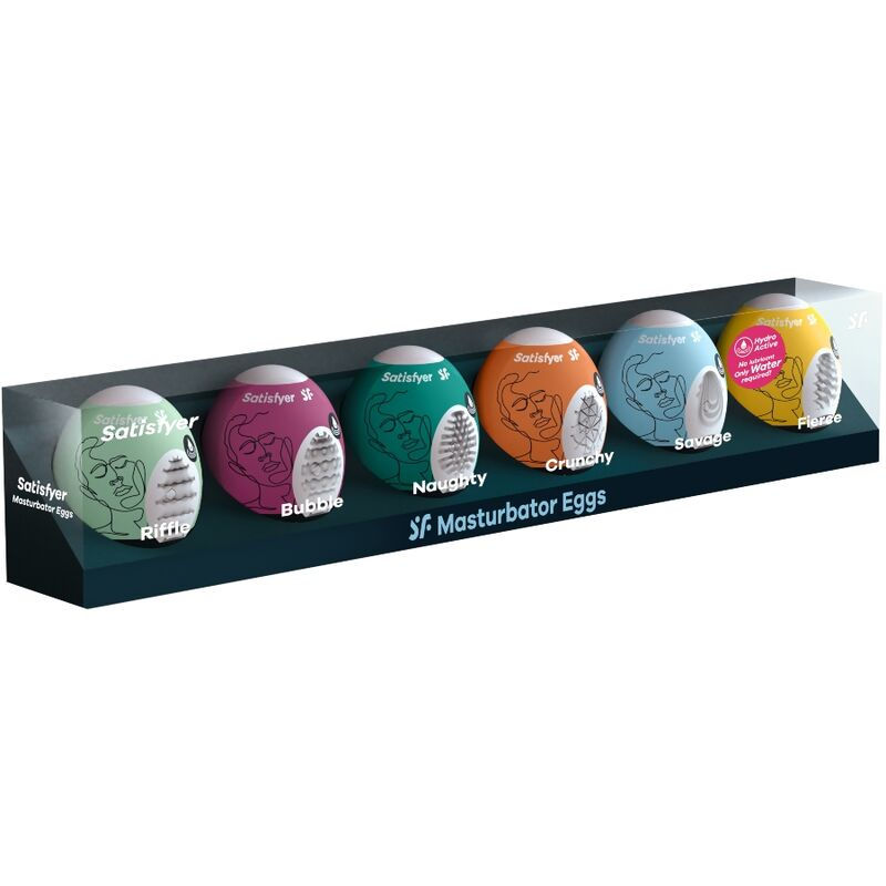 Satisfyer - Masturbator Eggs 6Pack