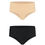 Thumbnail: 2 pack of highbrief seam free underwear from Bye Bye Bra