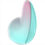 Thumbnail: SATISFYER - PIXIE DUST BLUE AIR PLUSE STIMULATOR side view of toy