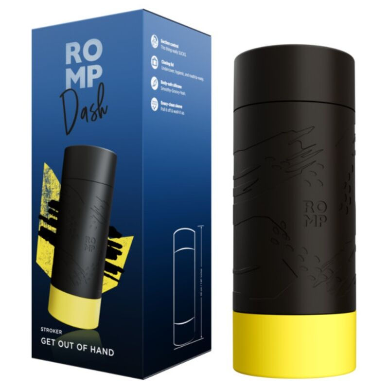 Romp - Dash Male Masturbator With Suction Control with Box