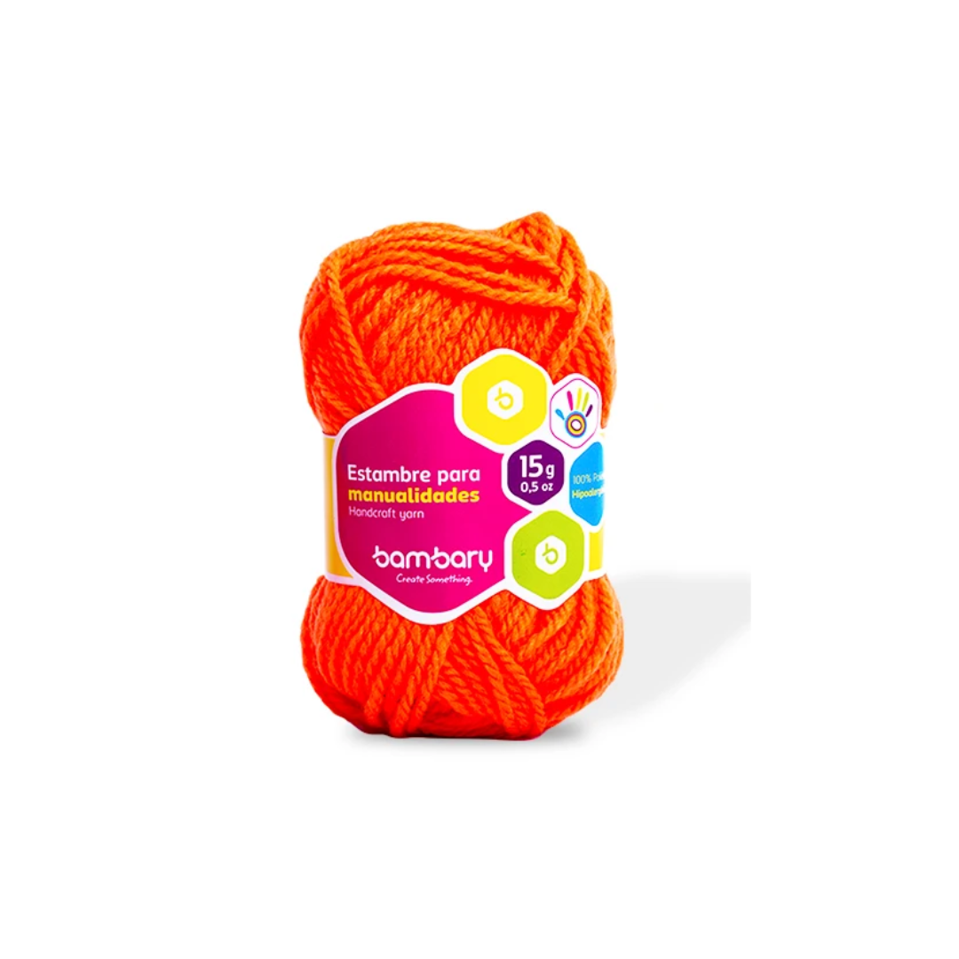 ESTAMBRE ANARANJADO NEON BAMBARY