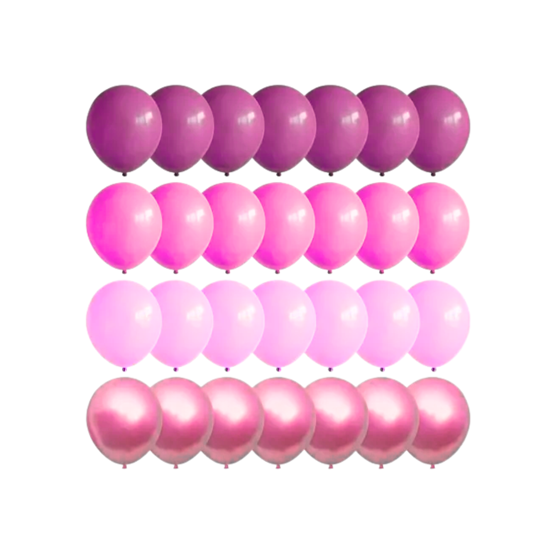 GLOBOS PAQ 50UND ROSADOS