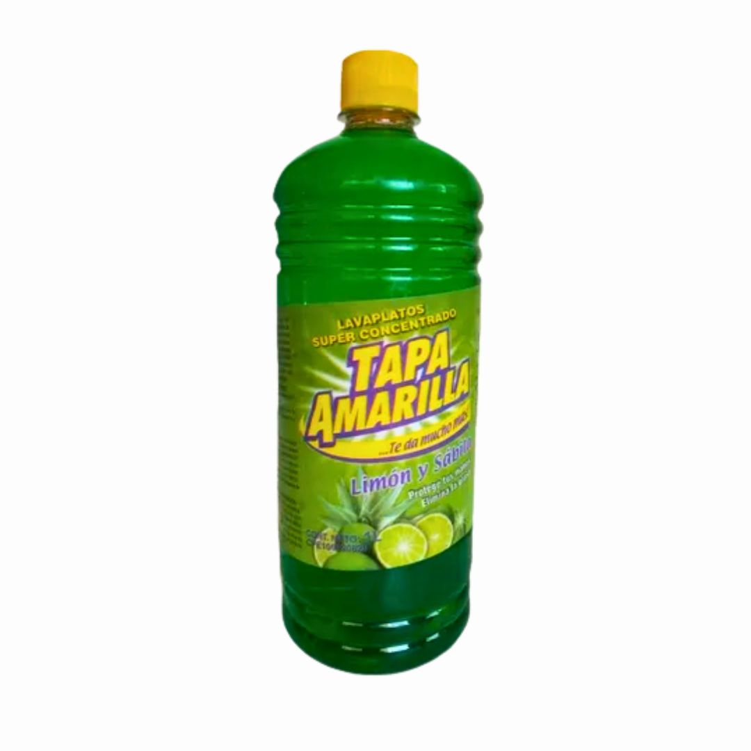 LAVAPLATO TAPA AMARILLA 1LTR