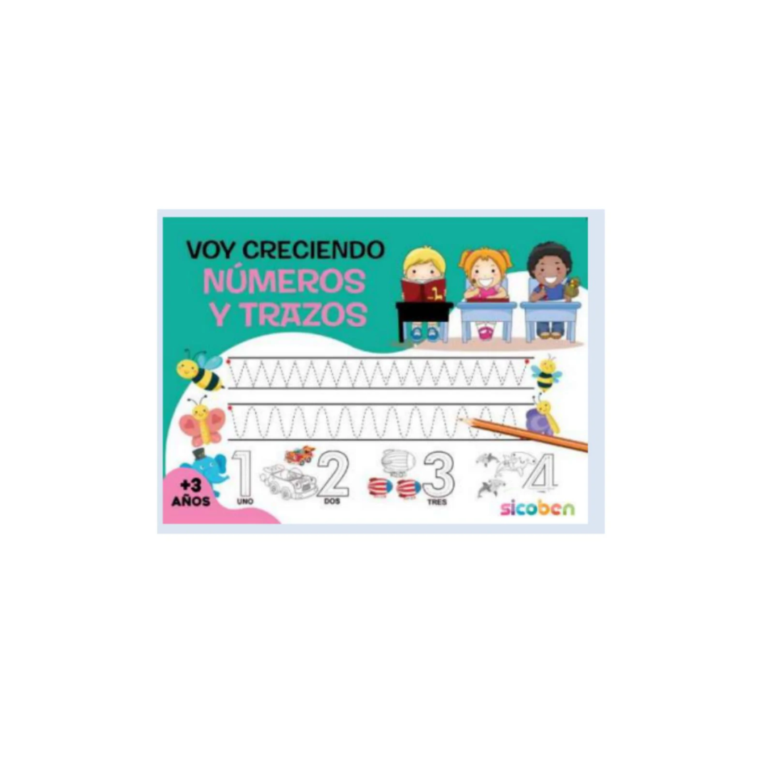 VOY CRECIENDO NUMEROS Y TRAZOS SICOBEN
