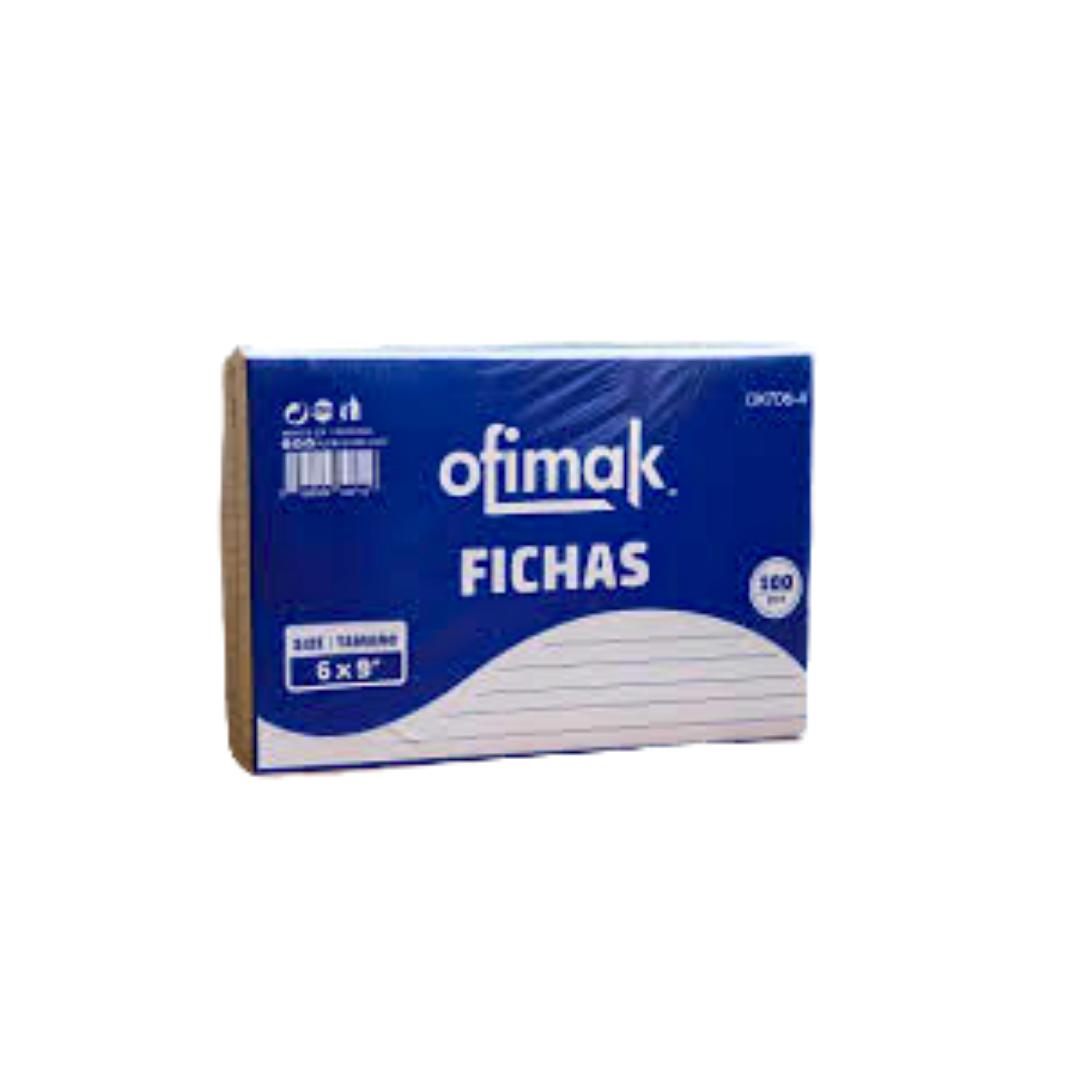 FICHAS ESCOLARES 6X9 OFIMAK
