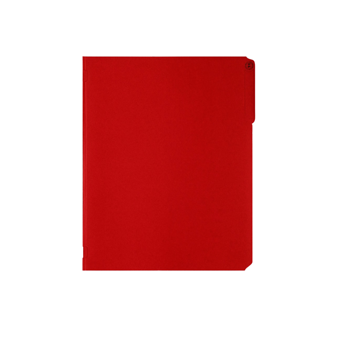 CARPETA MANILA CARTA COLOR ROJA PAQ 50UND
