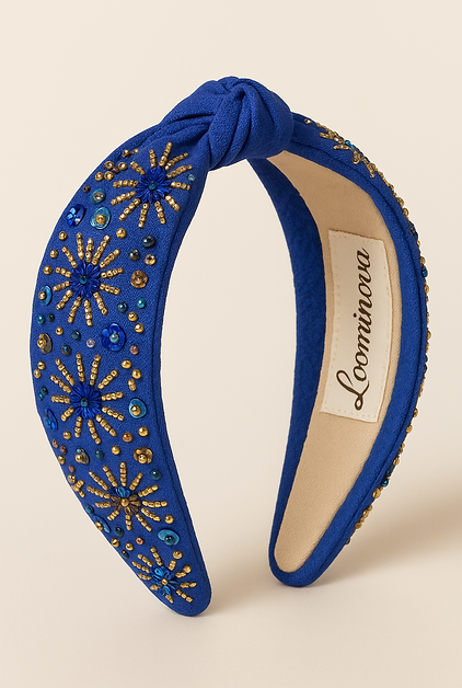 Blue and Gold Dress Headband.png