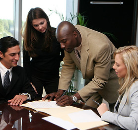 Signing Contract 