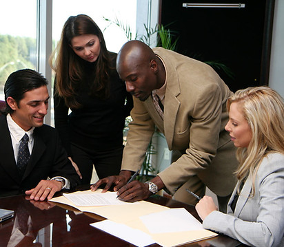 Business Team Meeting