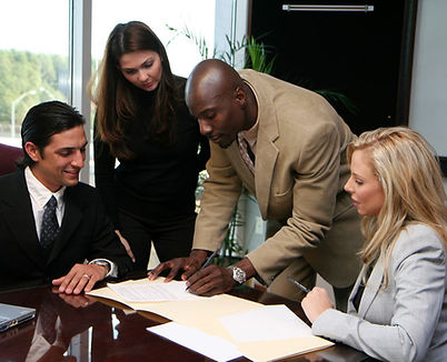 Signature de contrat