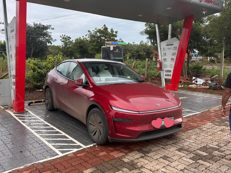 First Tesla Model Y Road Trip in India - Mumbai to Hyderabad