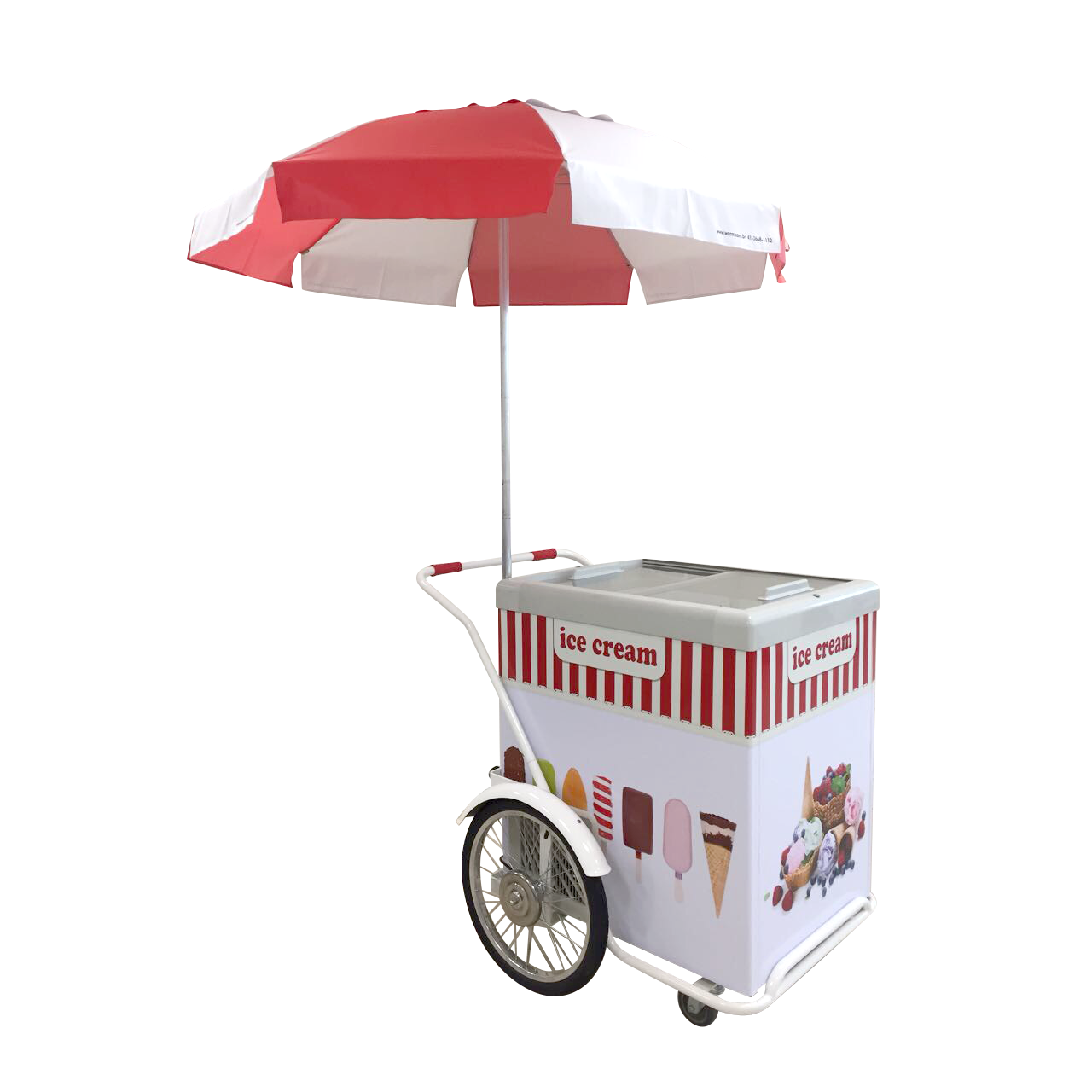 330PC Ice Cream Cart