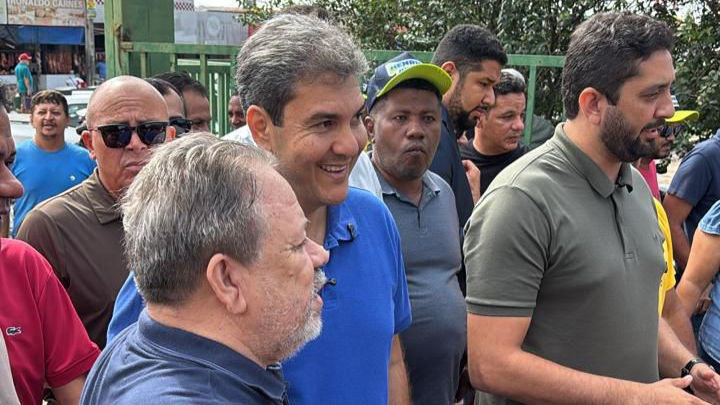 Visita de Braide em Timon escancara aproximação entre grupos políticos