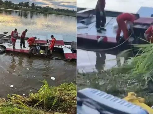 Acidente com ônibus de Timon na BR-222 deixa dois mortos no interior do MA