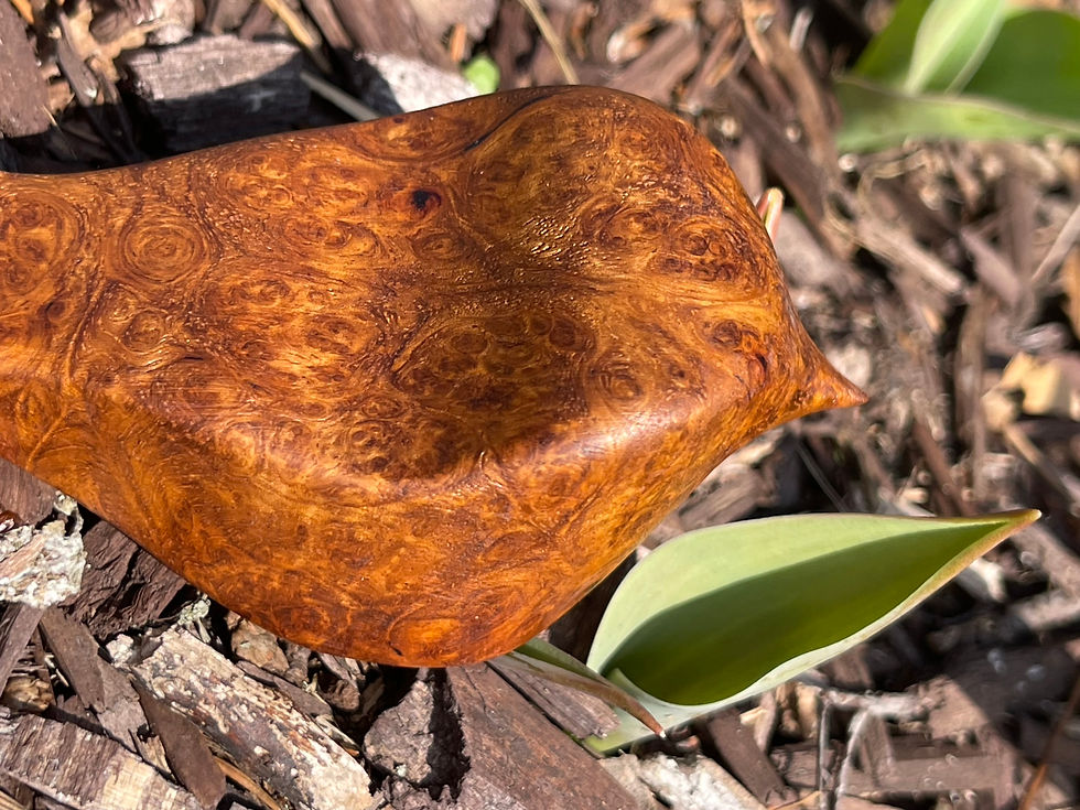 Thumbnail: Amboyna Burl Comfort Bird (Full-Size)