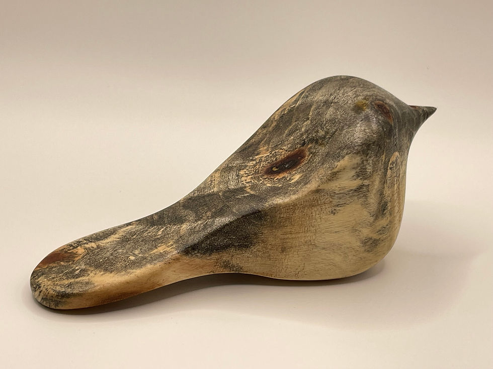 Thumbnail: Buckeye Burl Comfort Bird (Full-Size)